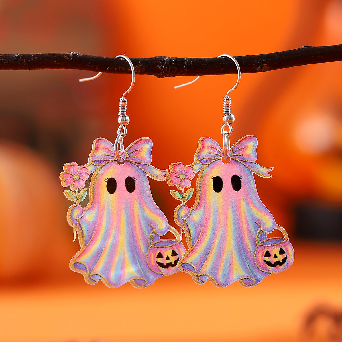 Wholesale various ghost acrylic earrings